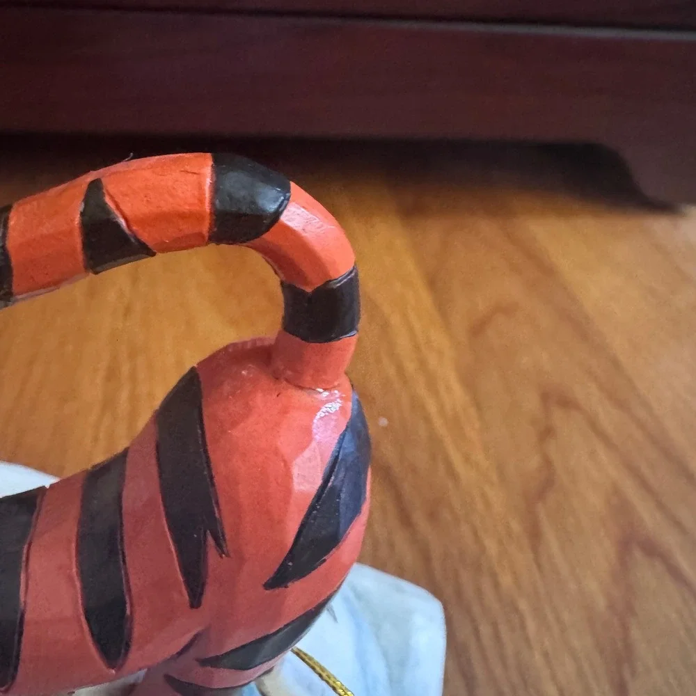 Jim Shore Pouncin is What Tiggers Do Best Figurine w Box Enesco Disney FLAW